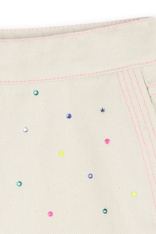 Gonna in jeans - Ecrù