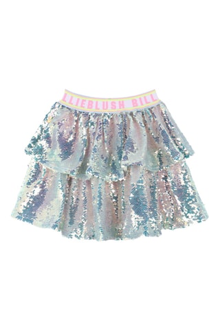 Gonna con volant - Argentato