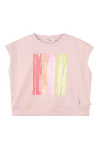 Mouwloze Sweater - Poederroze