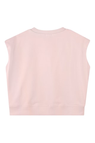 Mouwloze Sweater - Poederroze