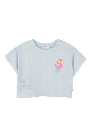 T-shirt en Short - Hemelsblauw en Wit