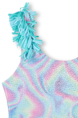 Badpak tie and dye - Paars