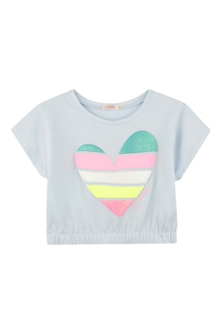T-shirt cropped - Celeste