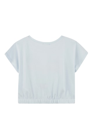T-shirt cropped - Celeste