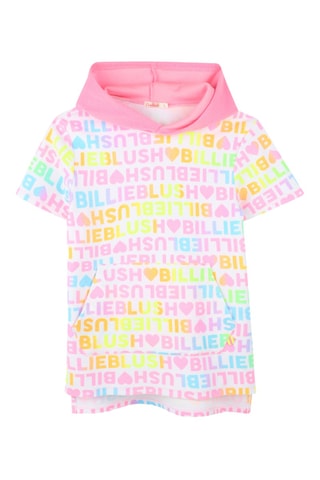 Sweaterjurk met Capuchon - Paars