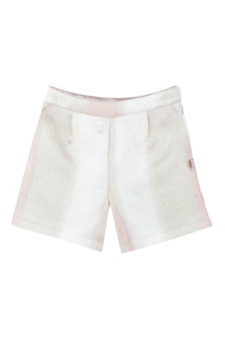 Shorts - Bianco e rosa antico