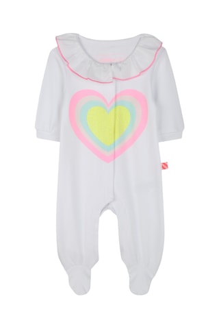 Tutina in cotone bio - Bianco