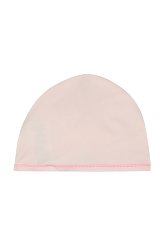 Tutina e berretto in cotone bio - Rosa cipria