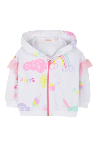 Sweater met Capuchon en Broek - Lichtgrijs