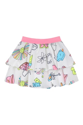 Gonna con volant - Bianco