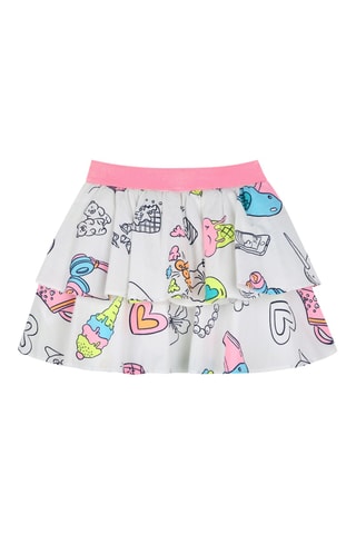 Gonna con volant - Bianco