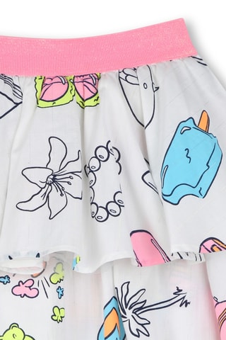 Gonna con volant - Bianco