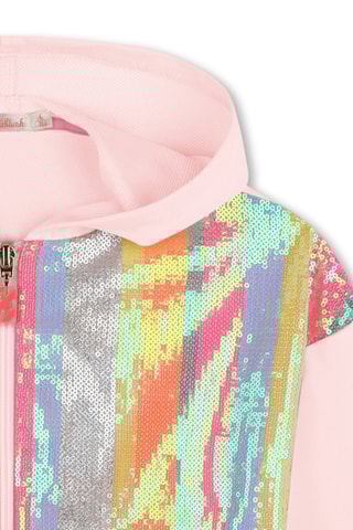 Sweater met Capuchon - Poederroze