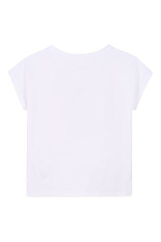 T-shirt - Bianco e rosa