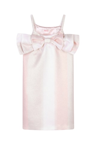 Abito satinato - Rosa cipria