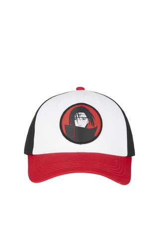 Casquette Itachi Naruto - Blanc et noir