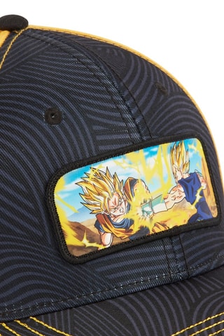 Casquette Goku et Vegeta Dragon Ball Z Vegeto - Noir