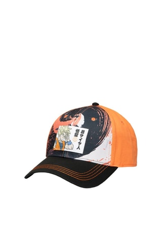 Casquette Son Goku Dragon Ball Z - Noir et orange