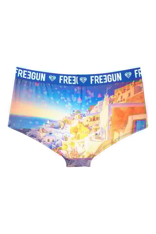 2 shortys - Bleu et beige 