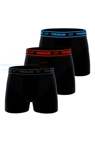 3 boxers Aktiv - Noir