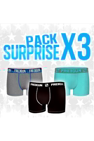 3 boxers - Pack Surprise - Modèle aléatoire