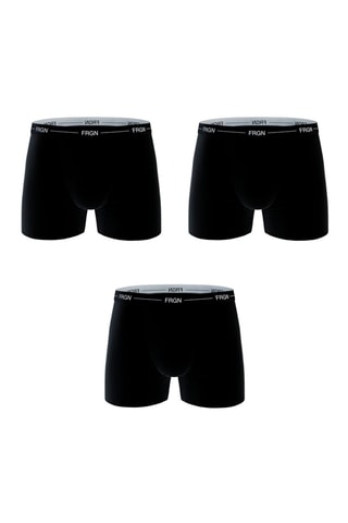3 boxers - Noir et blanc