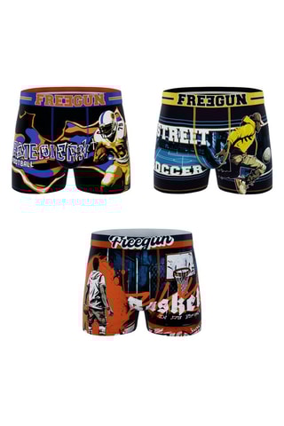 3 boxers - Multicolore