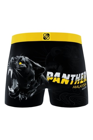 4 boxers Wild Animals - Orange et noir