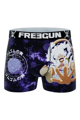 5 boxers One Piece - Rouge, noir et violet