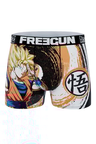 3 boxers Dragon Ball Z - Orange, noir et bleu marine