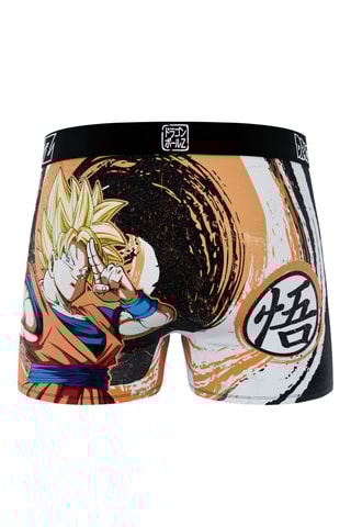 3 boxers Dragon Ball Z - Orange, noir et bleu marine