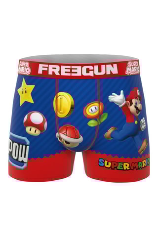 3 boxers Super Mario - Jaune et rouge