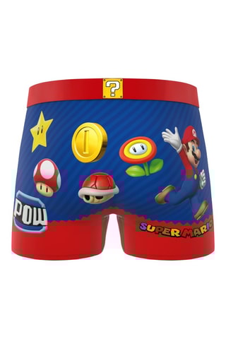 3 boxers Super Mario - Jaune et rouge