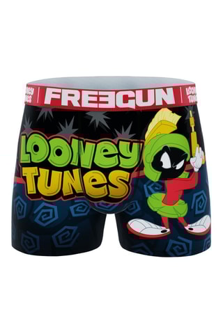 3 boxers Looney Tunes - Orange, jaune et bleu roi