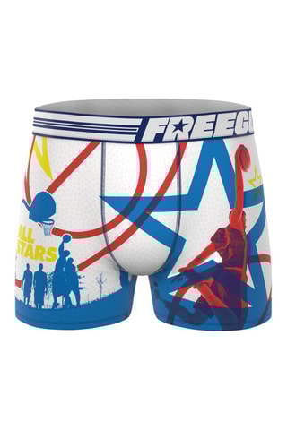 3 boxers Summer Sport - Rouge et noir