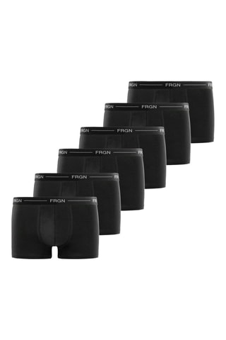 6 boxers Class - Noir