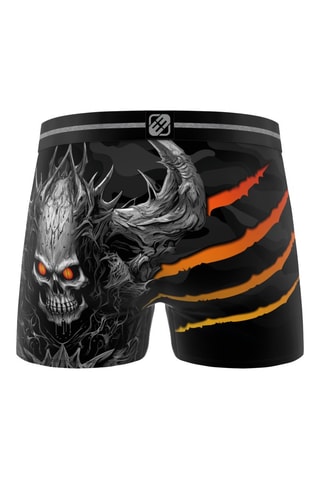 4 boxers Rock Da Summer - Noir et gris foncé