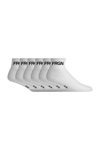 6 paires de chaussettes - Blanc