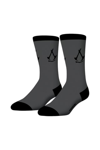 4 paires de chaussettes Assassin'S Creed - Noir et rouge