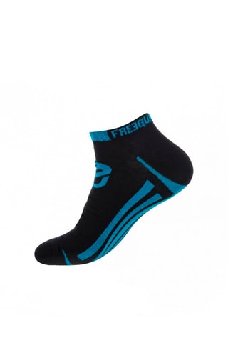 7 paires de socquettes Freegun - Noir et bleu 