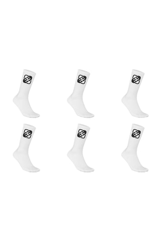 6 paires de chaussettes - Blanc 