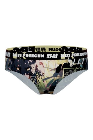 2 culottes Freegun Panther Tiger - Rouge et noir