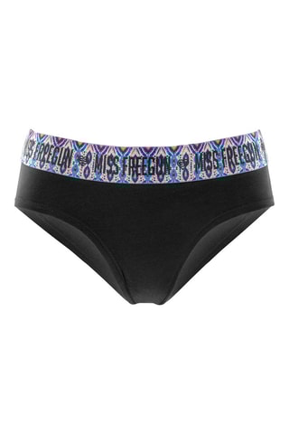 3 culottes Ethnik - Noir