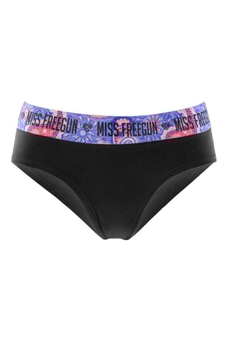 3 culottes Ethnik - Noir