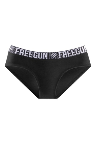 3 culottes Bestial - Noir, rose et beige