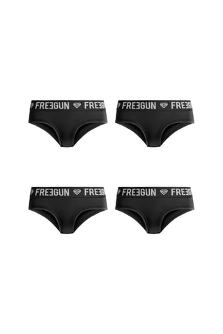 4 culottes Street Art Uni - Noir