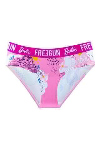 2 culottes Barbie - Rose et blanc