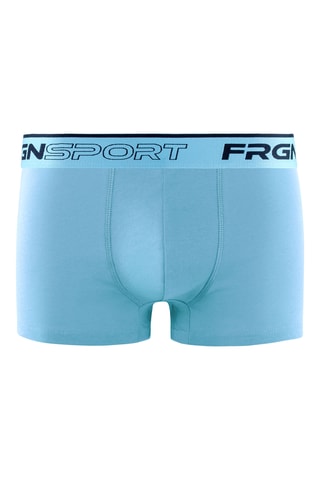 4 boxers John Pastel - Violet et bleu