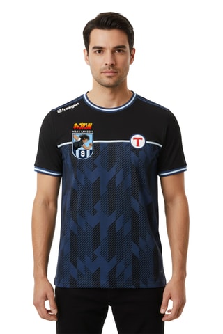 Maillot de football Tsubasa Ozora Olive et Tom - Noir