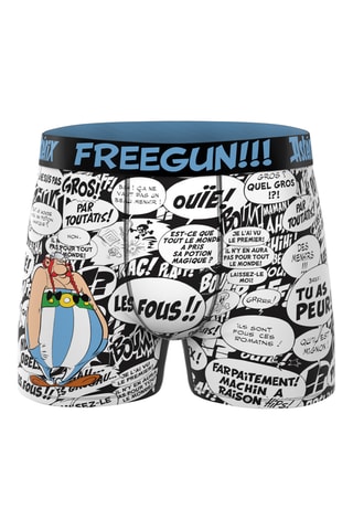 3 boxers Astérix et Obélix - Vert et bleu